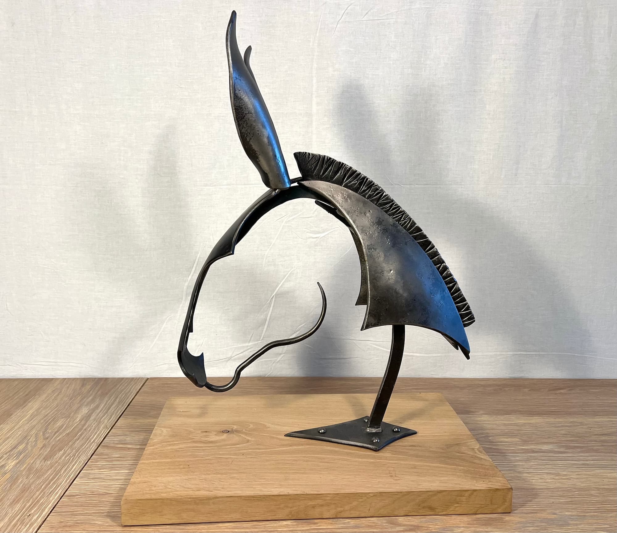 SCULPTURE_METAL_BOIS1 | Forge et art Sculptures métal & bois sur mesure : créations animales et fantastiques à proximité de Colmar et Strasbourg Colmar 2