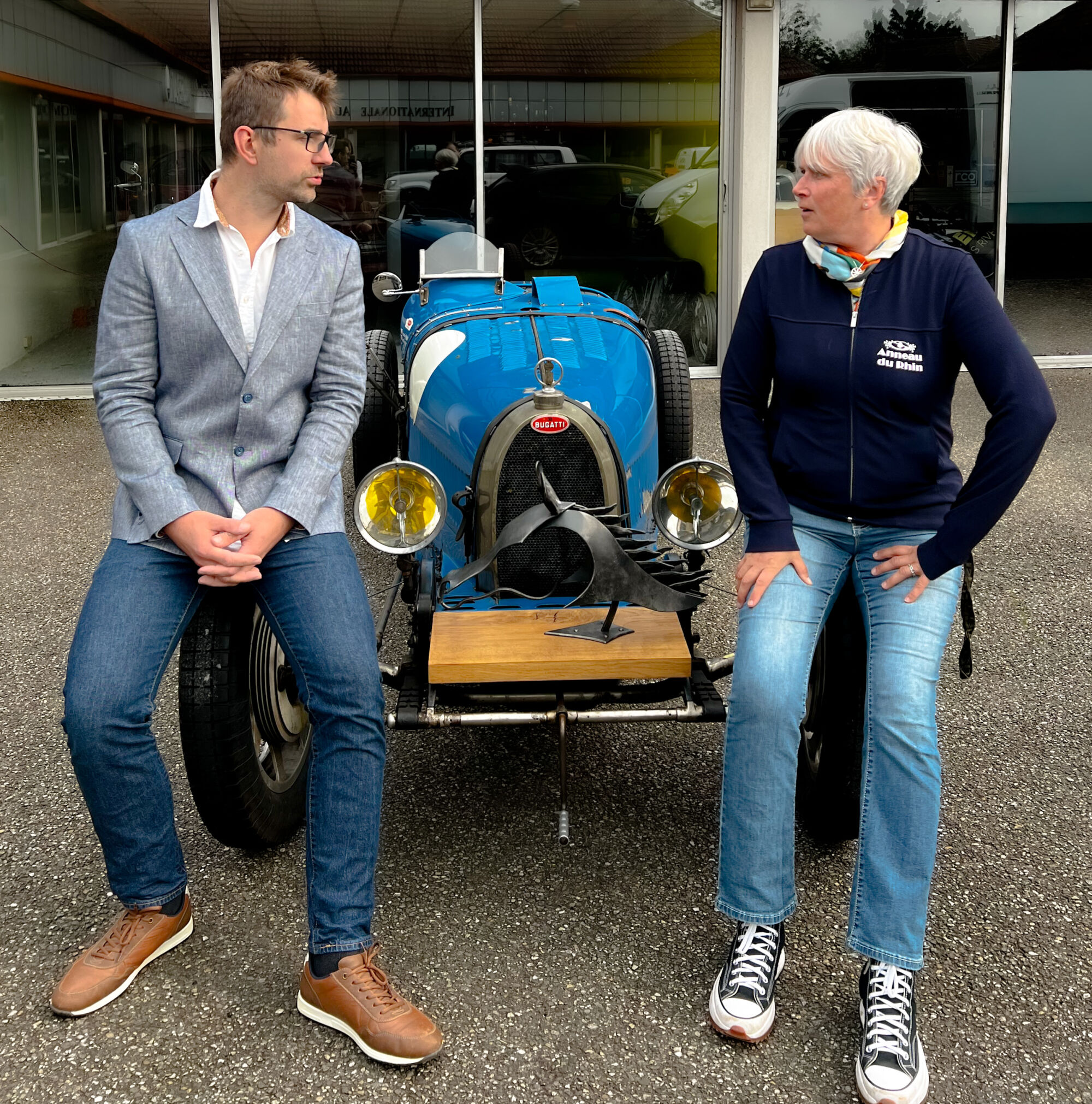 IMG_2252 2 | Forge et Art Rencontre inoubliable avec Caroline Bugatti à l’anneau du Rhin Colmar 1