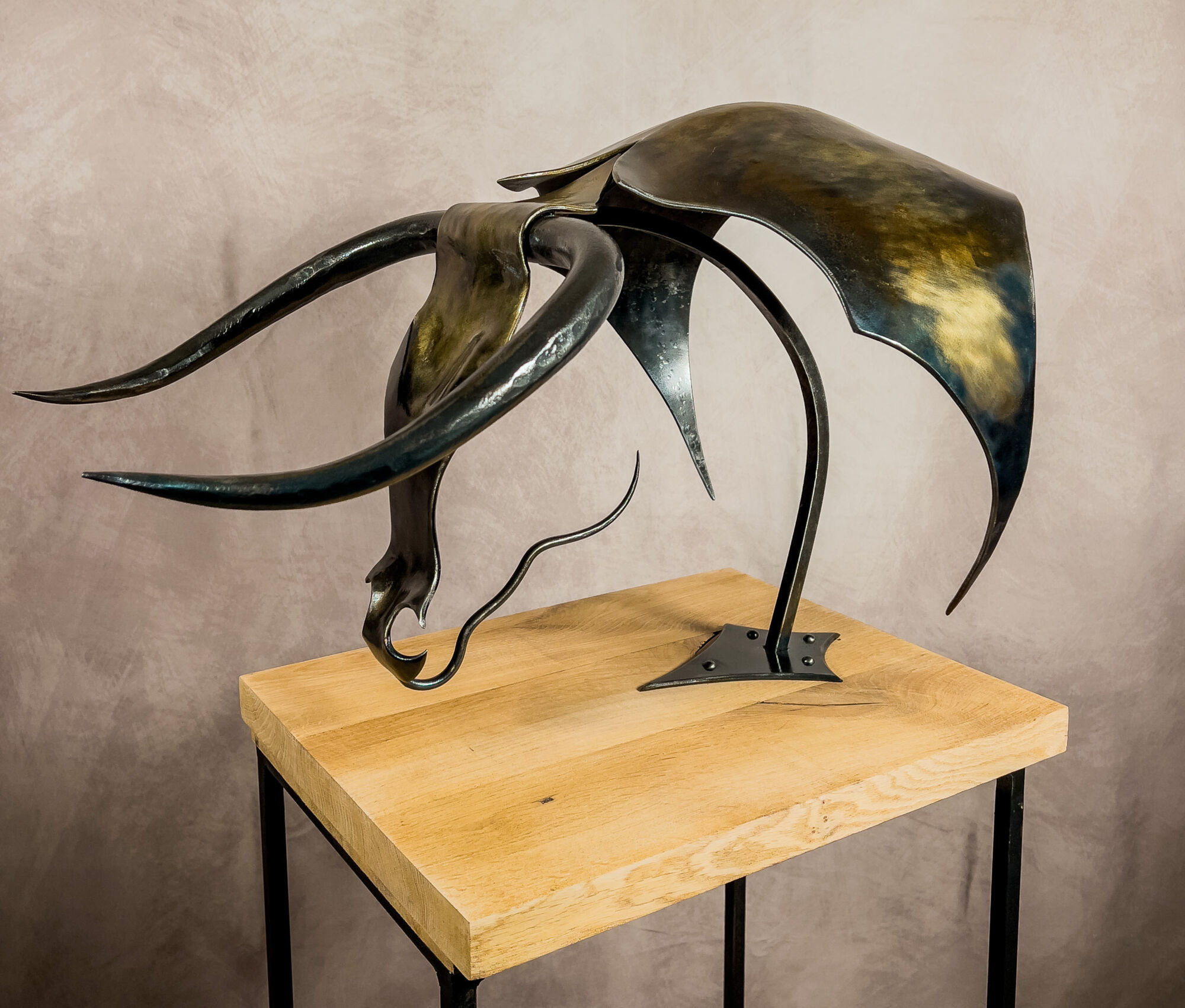 BRABUS3 | Forge et Art Sculptures animalière uniques en métal et bois à proximité de Colmar et Strasbourg Colmar 2