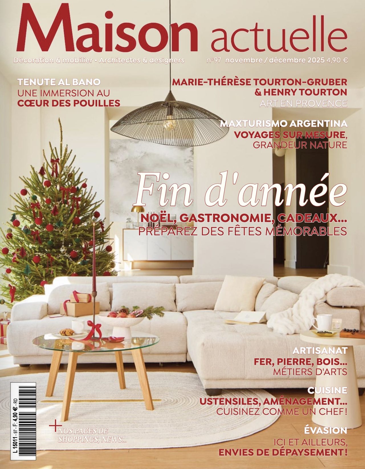 Nicolas Sledziona à l’honneur dans Maison Actuelle: une double page qui révèle décor et art Sélestat